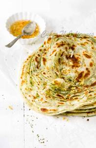 Pudina Lachha Paratha