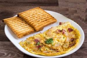 Simple Bacon Omelette