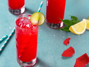 Rose N Lime Soda