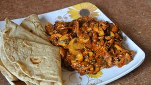 Mashroom Tikka Masala + 3 Chapati