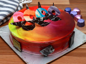 Mixed Fruit Cake (Eggless)