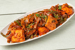 Indian Style Cheese Chilli Gravy 