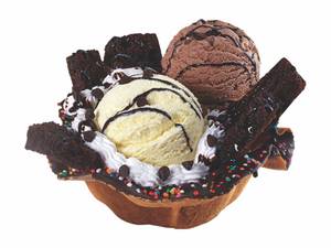 Chocolate Excess (Waffel) Sundae