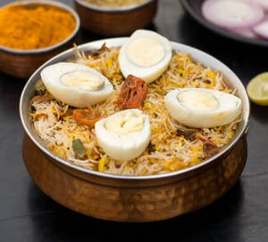 Egg biryani