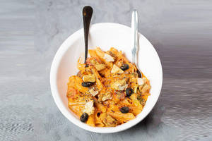 Non Veg Penne Boscaiola Pasta