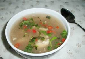 Veg clear soup