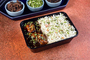 Chicken Manchurian With Fried Rice