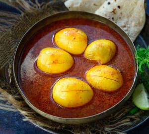 Egg Curry + 2 Roti