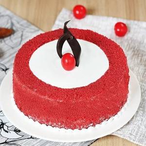 Eggless Special Red Cake [ 450 Grams ]