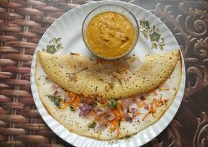 Millet Onion Dosa (1 Pcs)