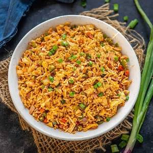 Egg Triple Schezwan Fried Rice