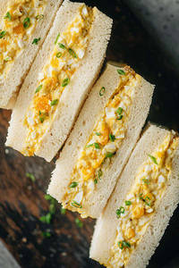 Japanese Tamago Sando Eggs