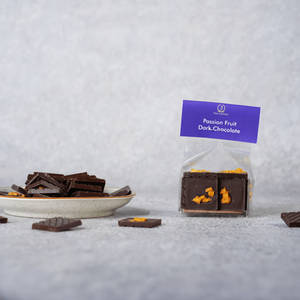 Mini Passion Fruit Squares