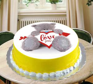 Teddy Love Expression Cake