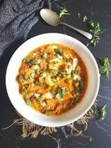 Egg Chicken Tadka