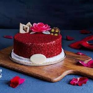 Eggless Red Velvat Cake