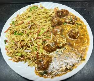 Veg. Manchurian Combo