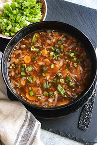 Hot And Sour Chicken Soup