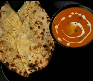 Keema Naan with Gravy