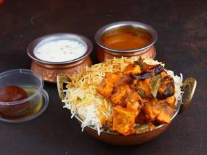 (mini) Paneer Biryani+gulab Jamun 1piece