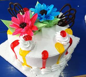 Vanilla Jelly Truffles Cake                   