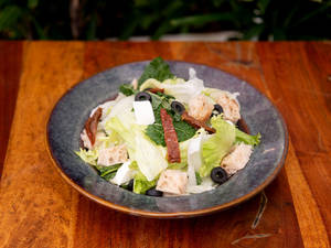 Veg Buffalo Mozzarella Caesar Salad