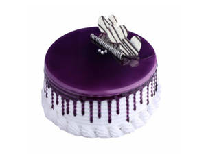 Blueberry White Forest Cake (500 Gms)
