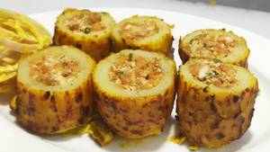 Stuffed Aloo Naan