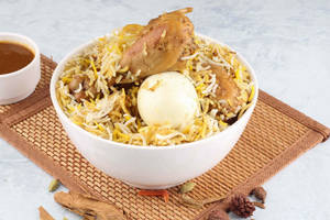 Chicken Biriyani With Butter Chicken Combo