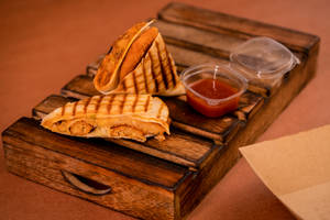 Paneer and veggie wrap pocket