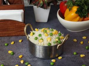 Corn And Peas Pulao