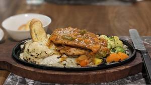 Sizzling Tequila Chicken