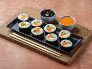 Cheese Kimbap (seaweed Rice Roll - 8 Pcs)