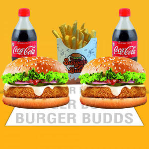 2 Veg Spicy Burger + 1 Small Fries + 2 Cold Drink