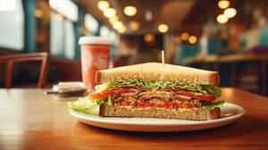 Veg Periperi Sandwich