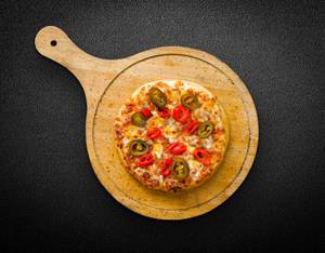 Real mozzarella spicy loaded pizza