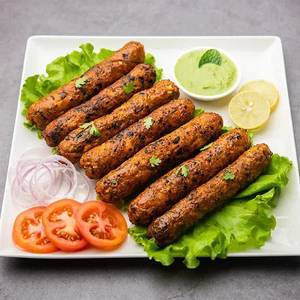 Boneless Chicken Seekh Kebab Hand Made