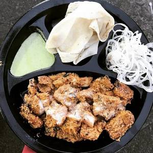 Malai Chaap (full) + 3 Roomali + Green Chutney & Onion