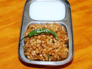 Sabudana khichadi                                            