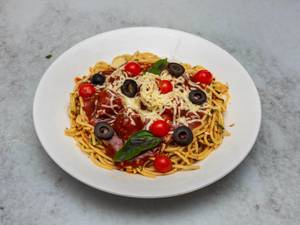 Hearty Chicken Spaghetti