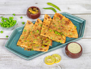 Mattar Paratha  (1 Pcs)