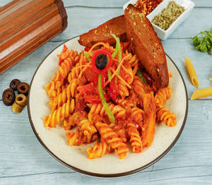 Soyanese Veg - Served With Fusilli Pasta