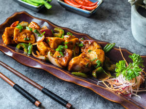 Chilli Paneer Dry