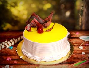 Eggless Pineapple Cake {500Gm}