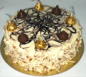 White Chocolate Almond Cake