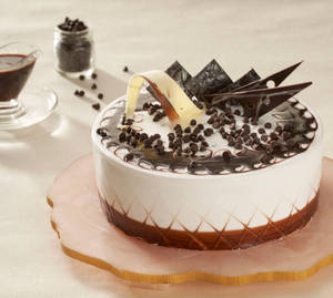 Vanilla Choc Chip Cake