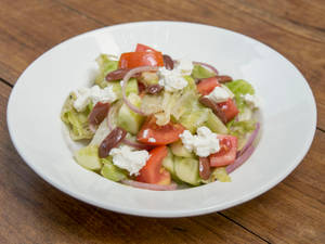 Greek Salad With Feta And Kalamata Olives       