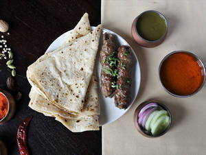 Chicken Seekh Kebab Combo