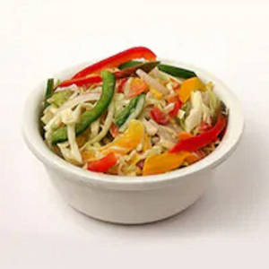 Capsicum With Salad Vegetables In Mayo