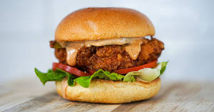 Mini Chicken 65 Burger